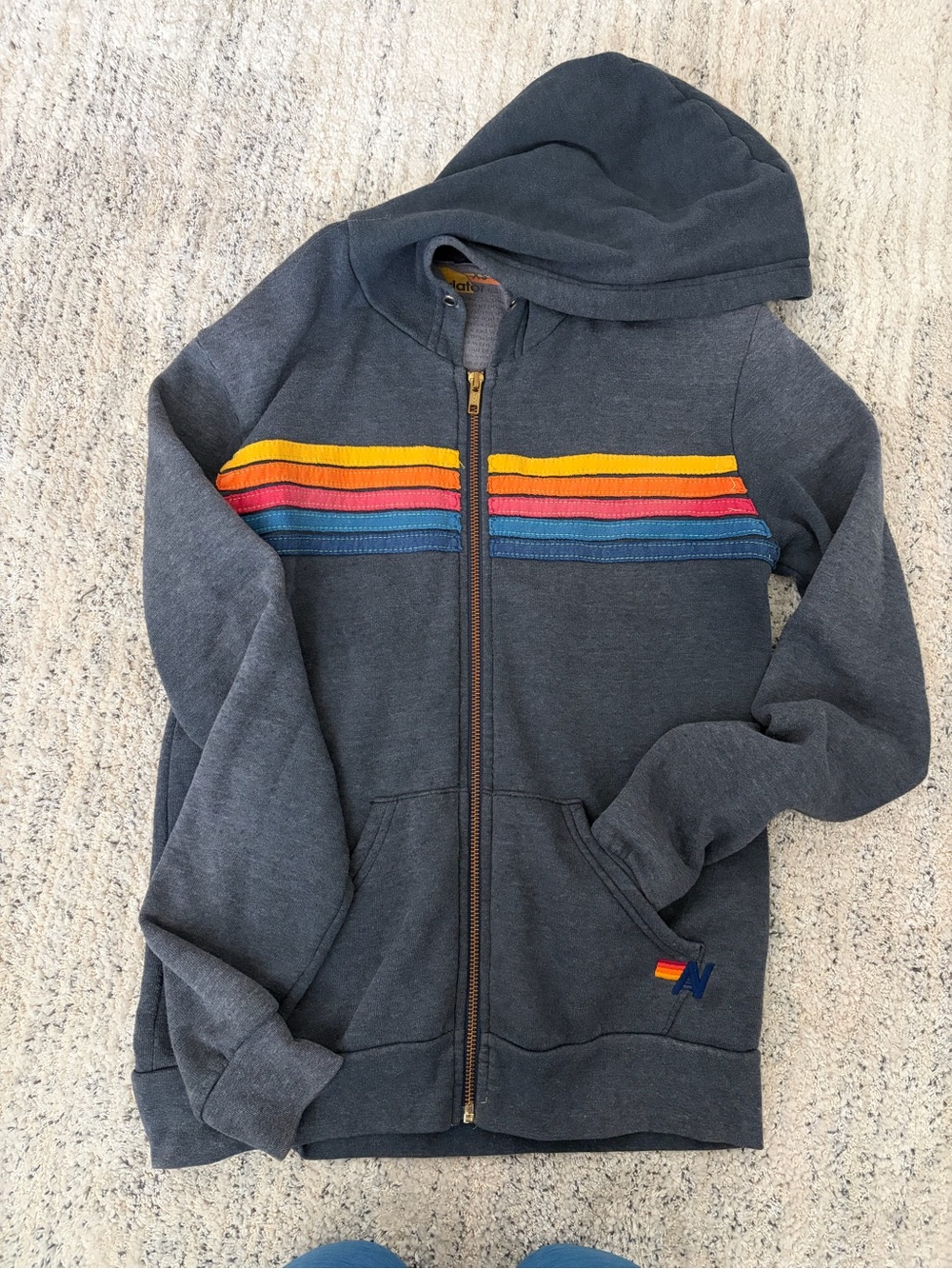 Aviator Nation Zip sweat jacket